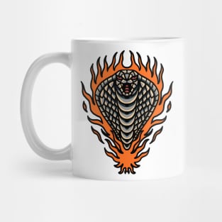 burning cobra tattoo Mug